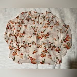 Joie 100% Silk Flowy Blouse